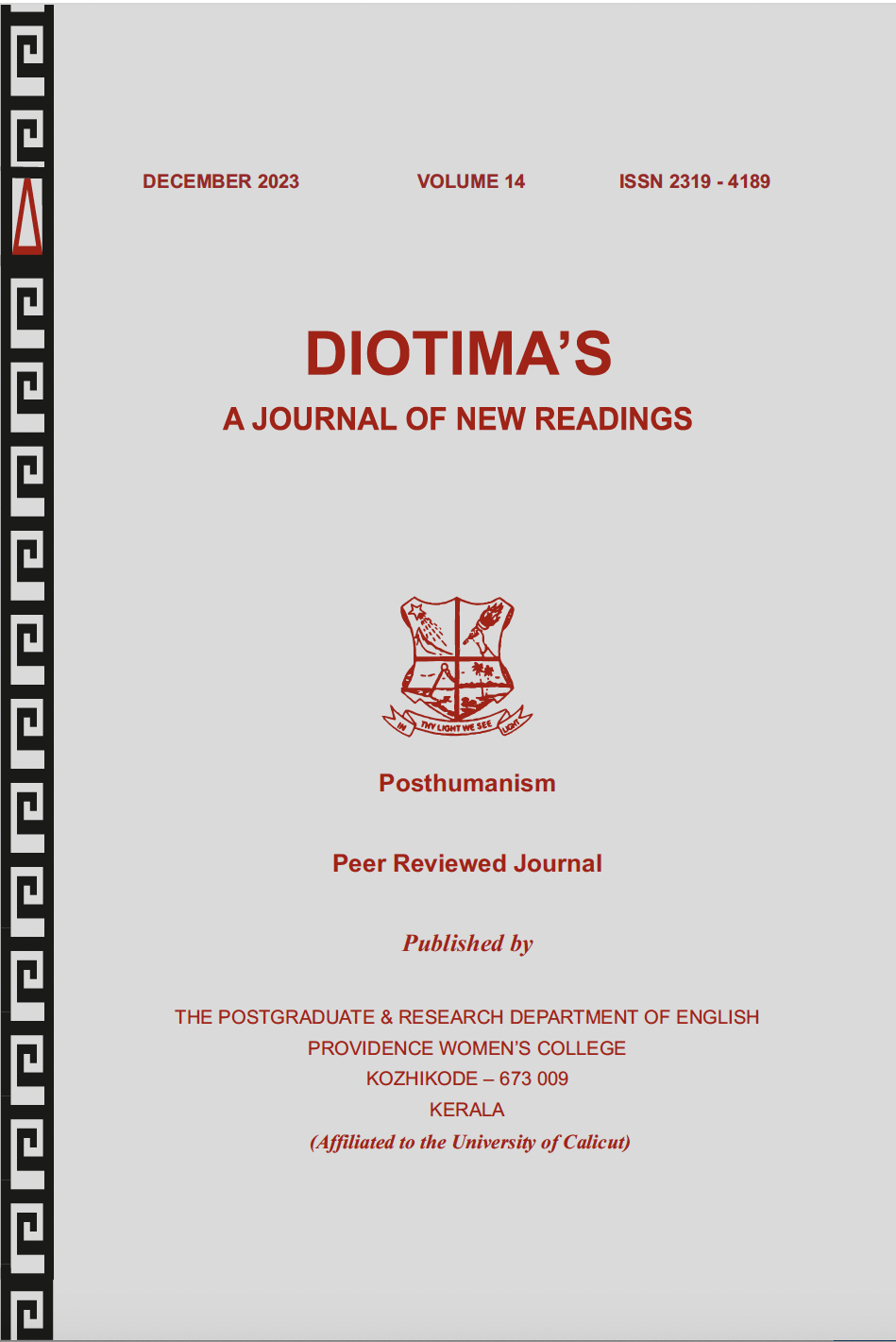cover image of Diotima's vol. 14